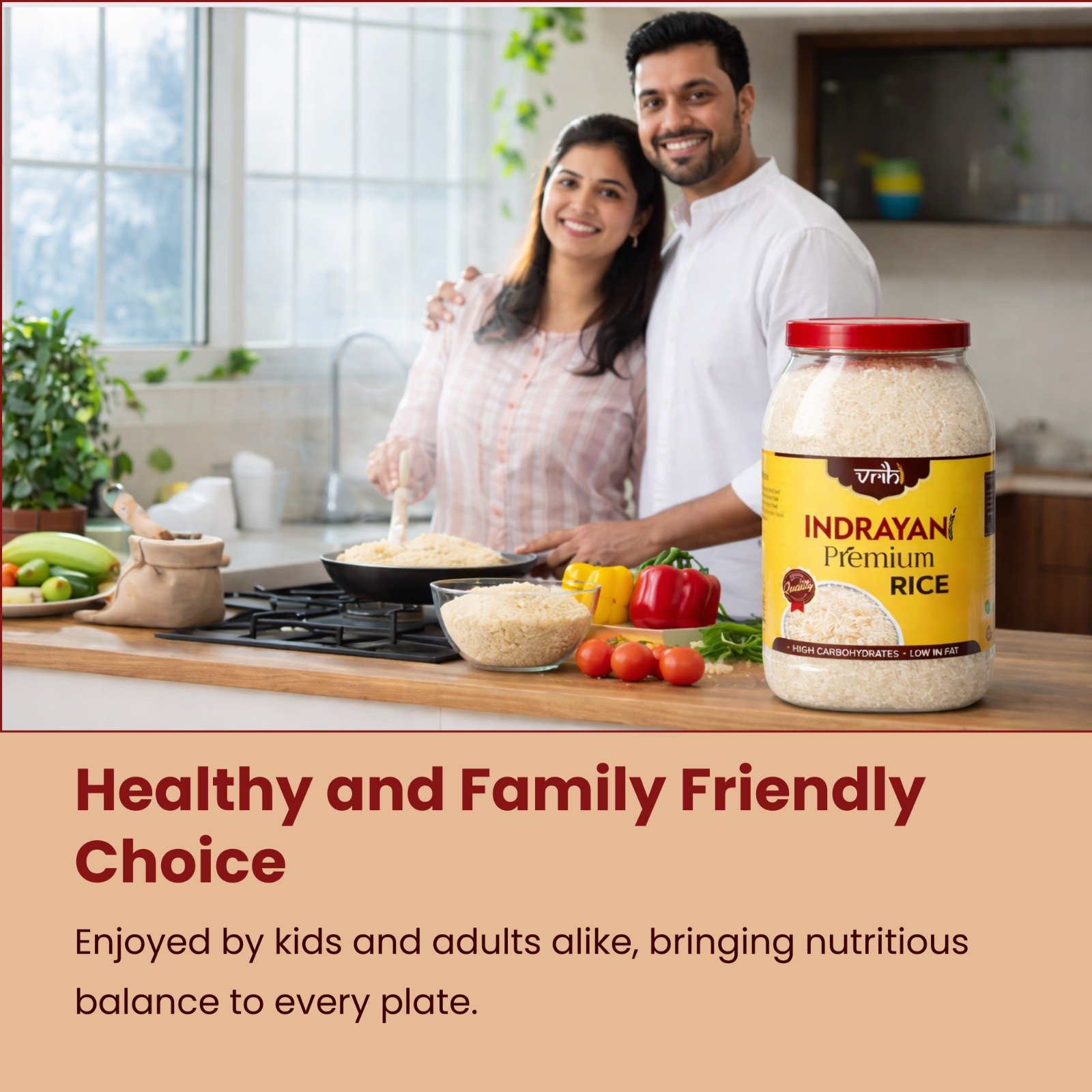 Vrihi Original Mulshi Indrayani White Rice - Image 2