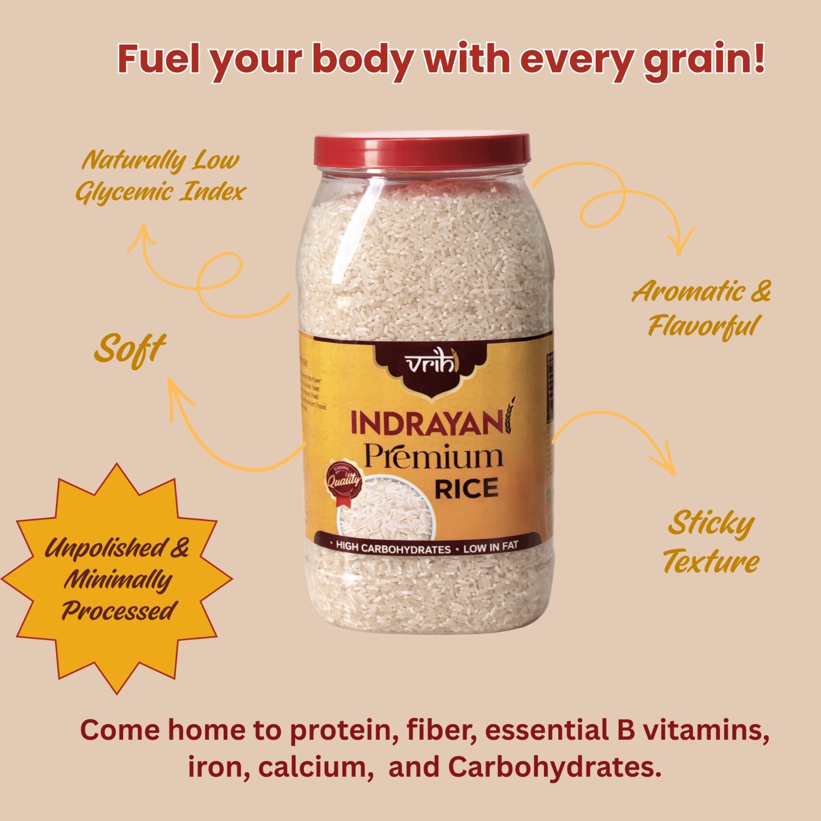 Vrihi Original Mulshi Indrayani White Rice - Image 7